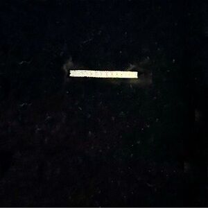 Sterling silver slim eternity band, size 6